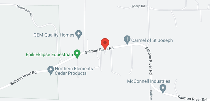 map of 4825 Salmon River Road